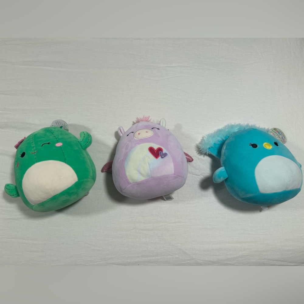 Brand new Squishmallows (one missing a tag)